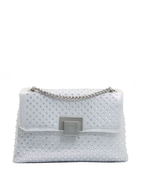 dune silver handbag